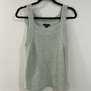 J Crew Women's Mint Green Sweater Professional Tank Top